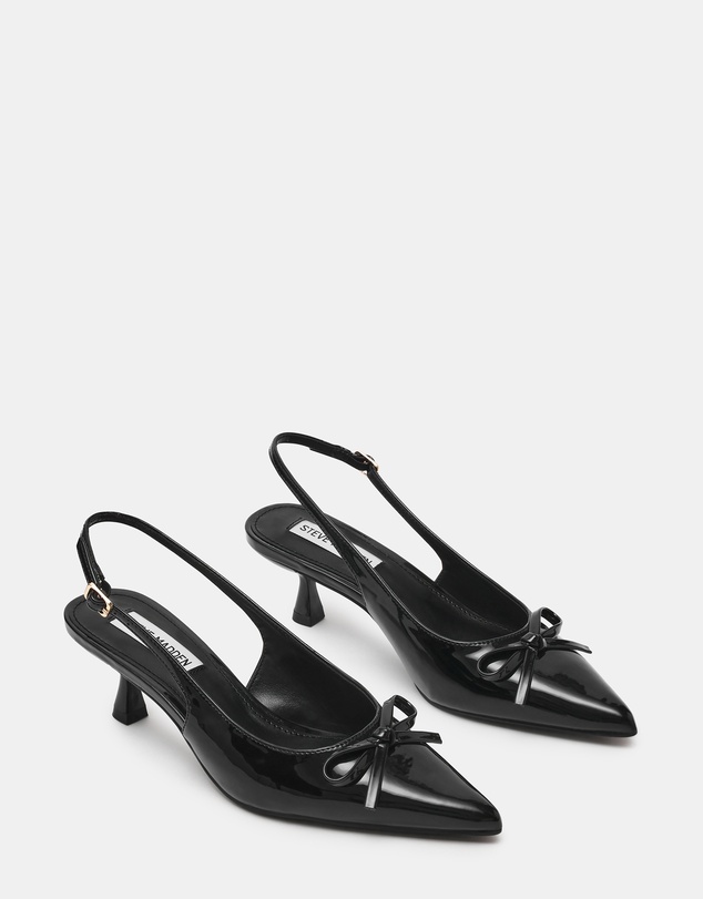 Steve Madden - Vogue Black Patent Heels