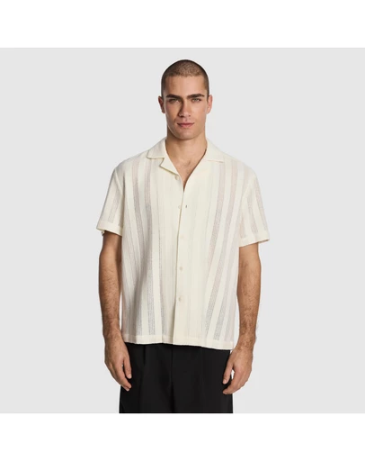 yd. - Stones Textured Shirt