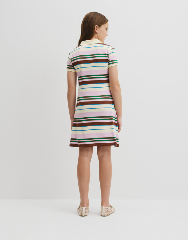 Country Road - Short Sleeve Collar Polo Dress