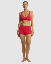 Sea Level Australia - Essentials Cross Front Multifit Bra Top