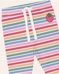Huxbaby - Tutti Frutti Stripe Leggings - Babies-Kids