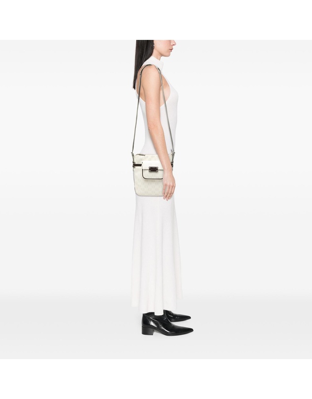 Pre-Loved by Azura Reborn - Pre-Loved Anagram Coated Canvas Crossbody