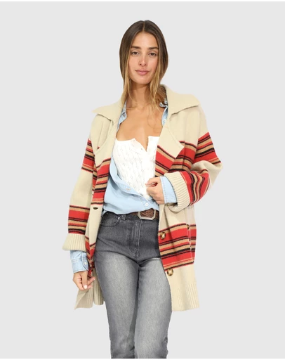 Belle & Bloom - So Many Likes Oversized Knitted Cardi Coat