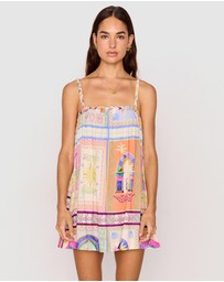MINKPINK - Elysia Babydoll Mini Dress