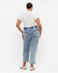 City Chic - Harley Fit Bridget Barrel Leg Ankle Grazer Jean