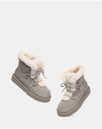 EVERAU - Australian Shepherd Ugg Elvora Cow Suede Upper UGG Boots