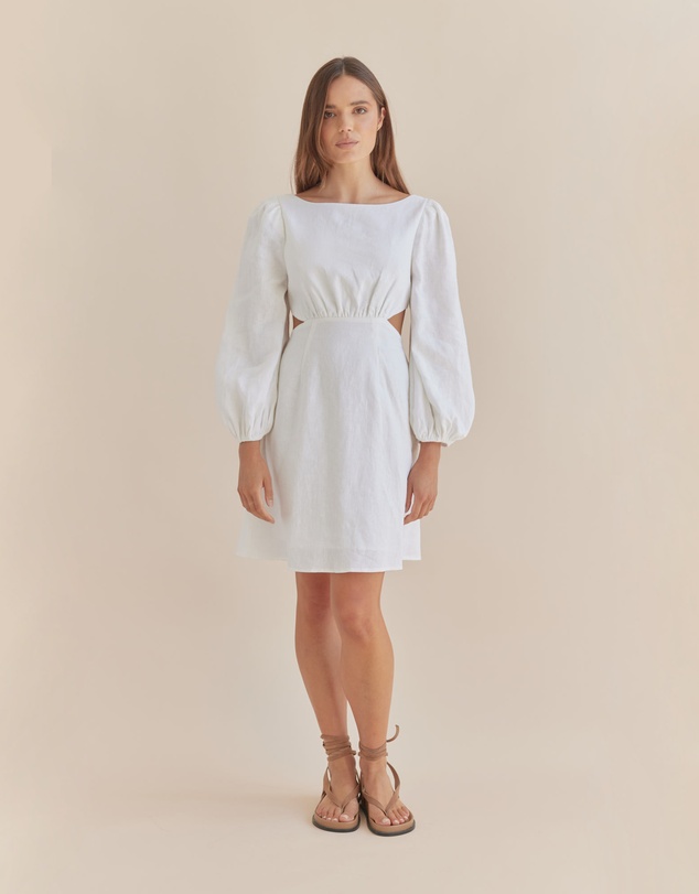 Amelius - Malva Linen Mini Dress