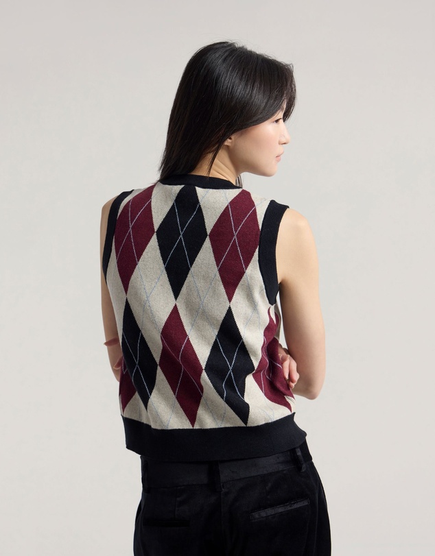 Oxford - Carina Argyle Vest