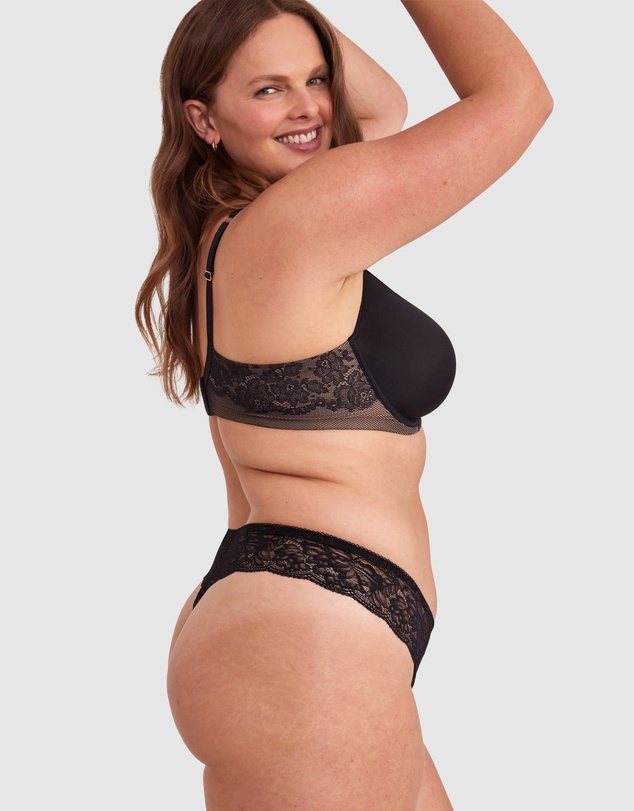 Bras N Things - Pure Body Full Cup Bra - Black