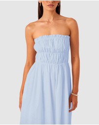 SNDYS - Ines Strapless Maxi Dress