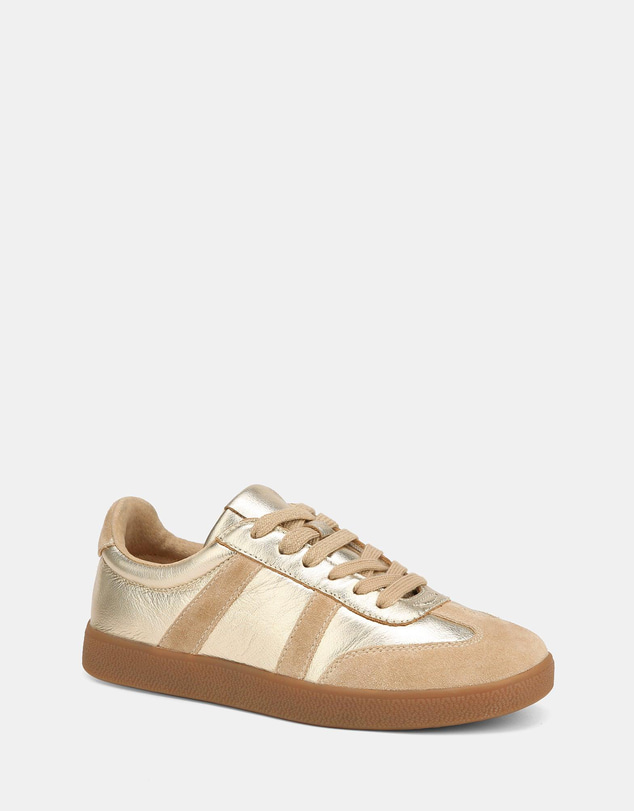Wittner - Boston Sneakers Soft Gold Leather