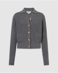 Oroton - Waffle Cardigan