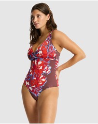 Sea Level Australia - Tuscany Cross Front Multifit One Piece