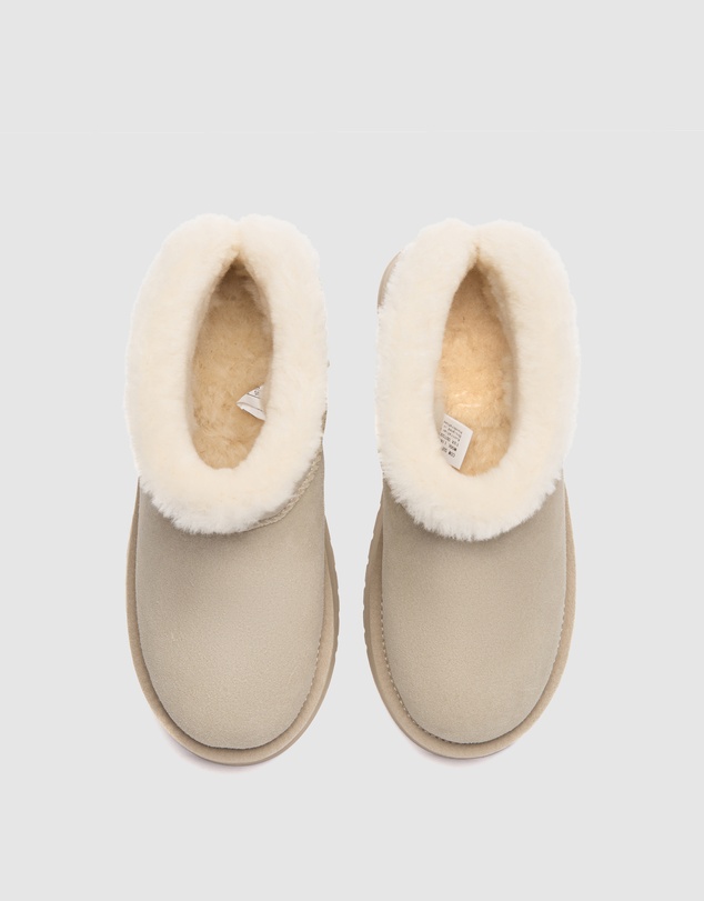 EVERAU - Australian Shepherd Ugg Liora Cow Suede Upper UGG Boots