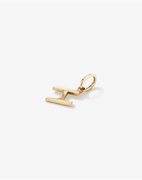 Michael Hill - Letter H Initial Pendant in 10kt Yellow Gold