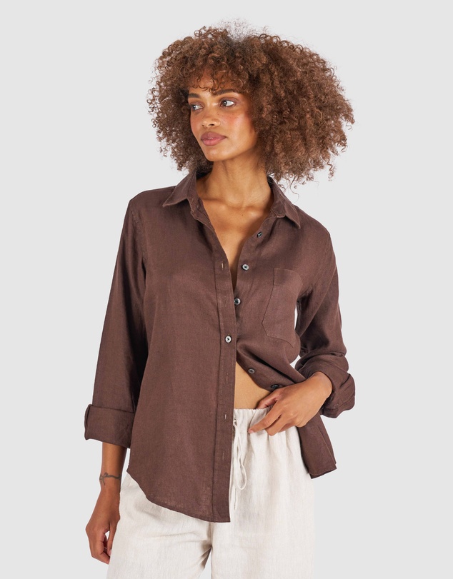 CAMIXA - IRIS Linen Shirt