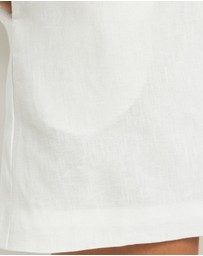AERE - Zaya Linen Mini Dress