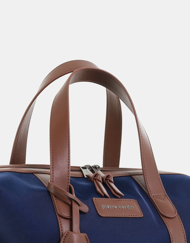 Pierre Cardin - Pierre Cardin 2-Tone Lite Duffle Carry On Bag