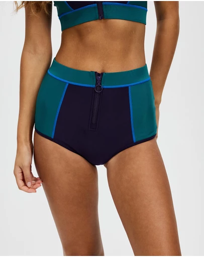 Duskii - High Waist Zip Bottoms