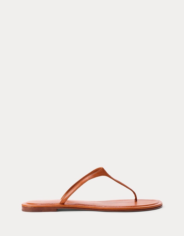 Polo Ralph Lauren - Polo Play Calfskin Thong Sandal - The ICONIC Exclusive