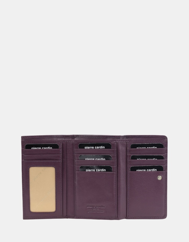 Pierre Cardin - Pierre Cardin Leather Ladies Tri-Fold Wallet