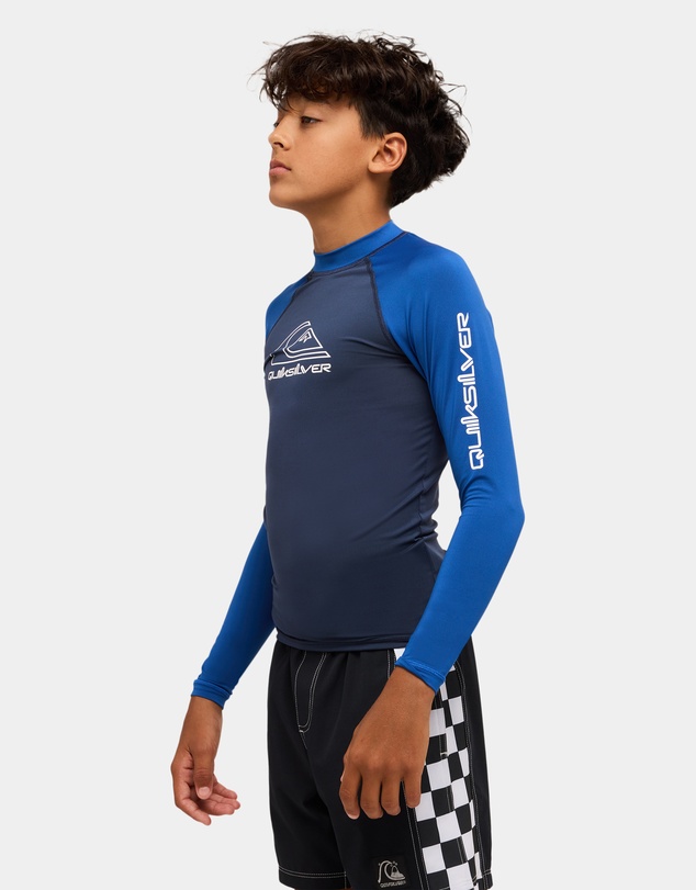 Quiksilver - Boys 8 to 16 On Tour Long Sleeve Id Rashguard
