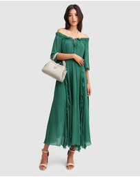 Belle & Bloom - Amour Amour Ruffled Midi Dress