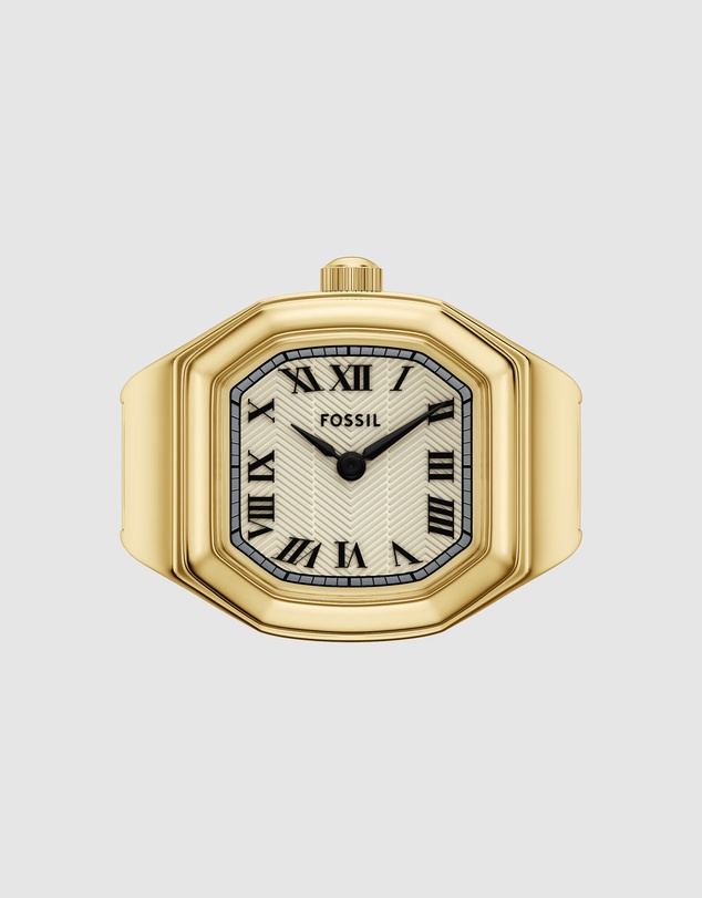 Fossil - Harlow Watch Ring Gold Analogue