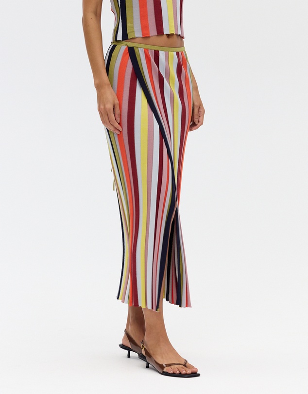 Third Form - Rhythm Knit Wrap Skirt