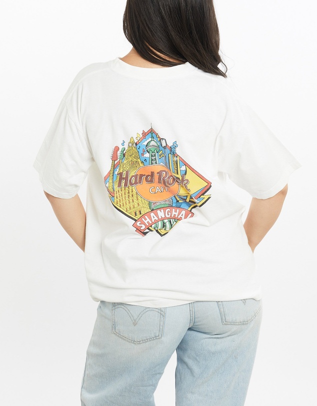 Vintage by The Real Deal - Pre Loved - Vintage 90s Hard Rock Cafe Shanghai Tee