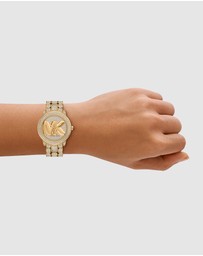Michael Kors - Phoebe Gold Tone Analogue Watch