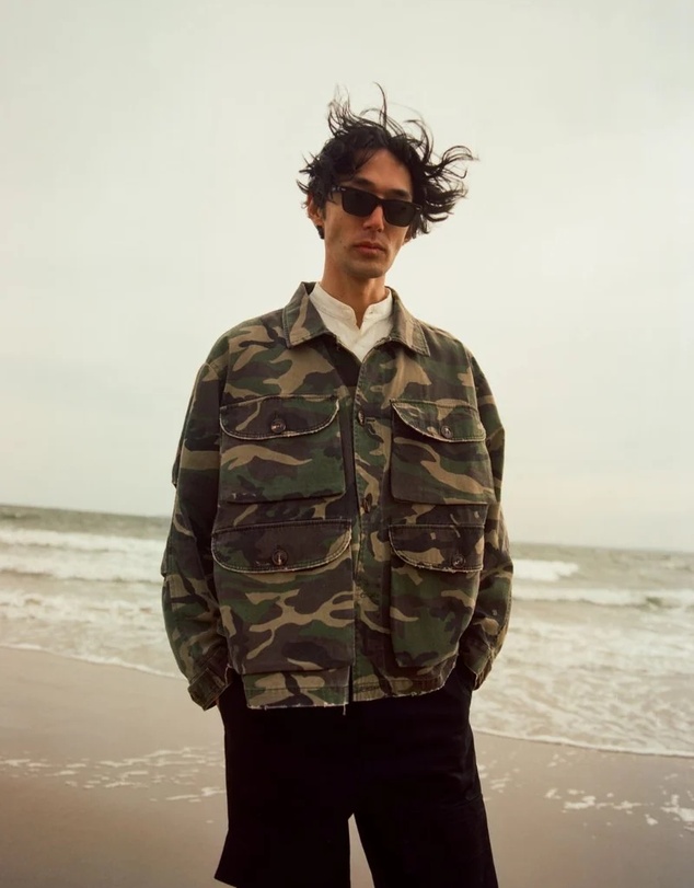 Found - Camouflage Twill Utility Cargo Jacket