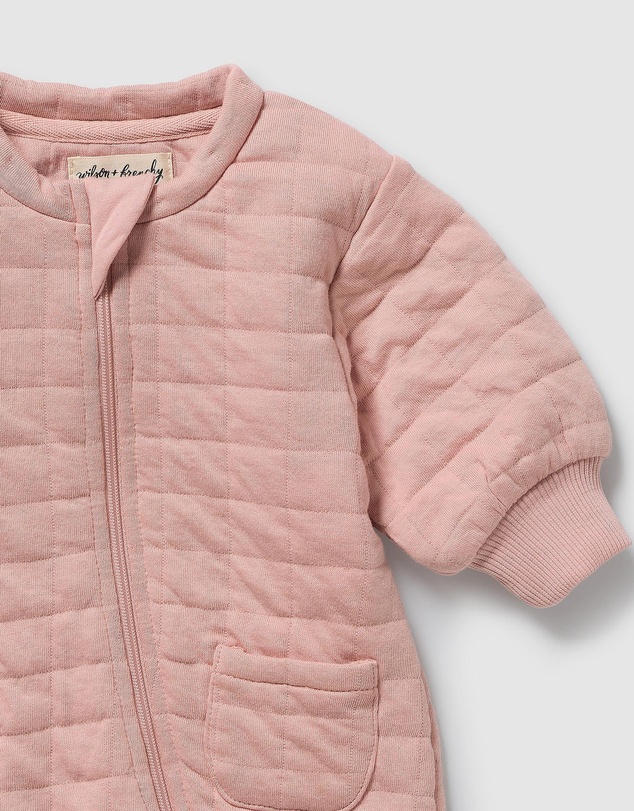 Wilson & Frenchy - Organic Quilted Growsuit - Babies