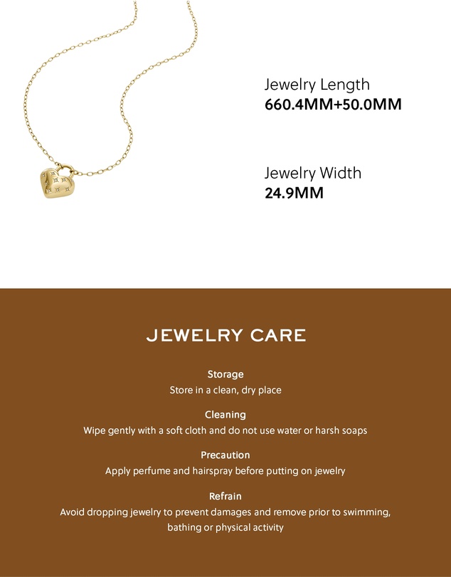 Fossil - Sadie Gold Tone Necklace