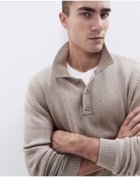 UNISON - Knit L/S Polo