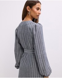 The Fated - Ellisa Wrap Maxi Dress