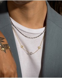 Wanderlust + Co - Sunlit Trio Gold Necklace