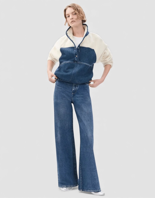 rag & bone - rb Miramar Terry Sofie Full Length Jeans
