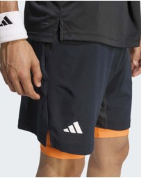 adidas Performance - TENNIS CLIMACOOL SHORTS & INNER SHORTS SET Mens