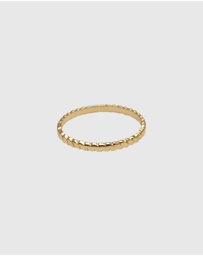 Von Treskow - 9ct Gold Stagger Ring