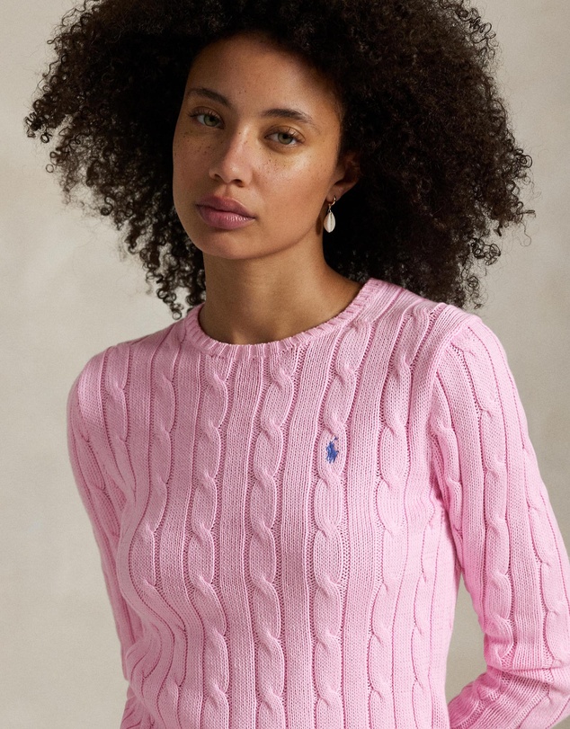 Polo Ralph Lauren - Cable-Knit Cotton Crewneck Sweater
