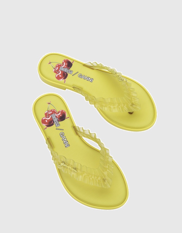 Melissa - MELISSA FLIP FLOP SLIM + GANNI