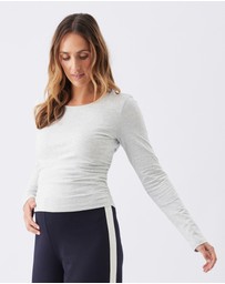 Ripe Maternity - Organic Cotton Ruched Top