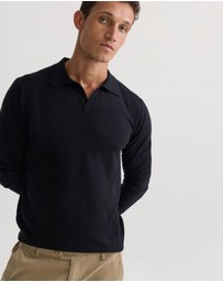 Oxford - Dominic Open Polo Collar Knit
