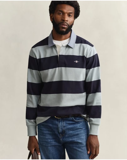 Gant - Chambray Stripe Heavy Rugger