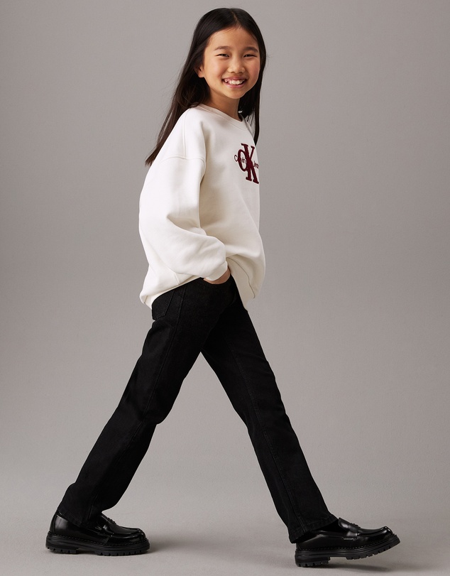 Calvin Klein Jeans - Girls Mid Rise Straight Jeans
