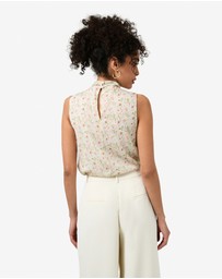 Forcast - Indy Twist Floral Top