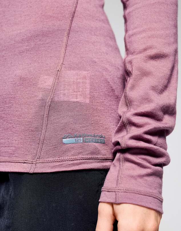 Kathmandu - K-Merino 125 Baselayer Long Sleeve Top