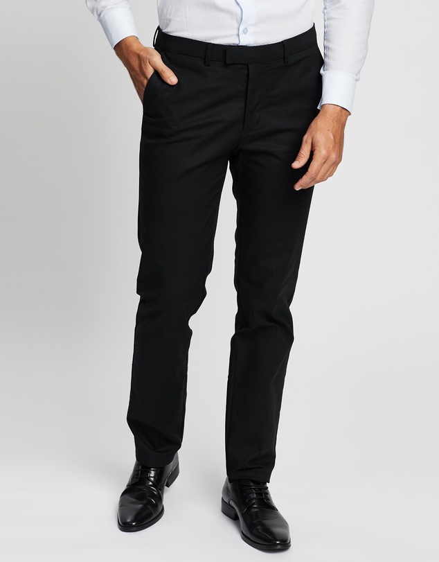 3 Wise Men - 3 Wise Men Huxton Pant - Black