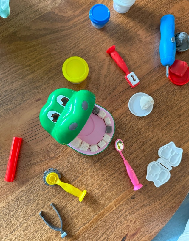 Icando - Crocodile Dentist Dough Playset